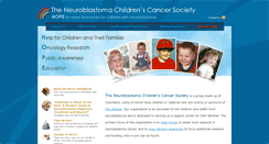 Desktop Screenshot of neuroblastomacancer.org
